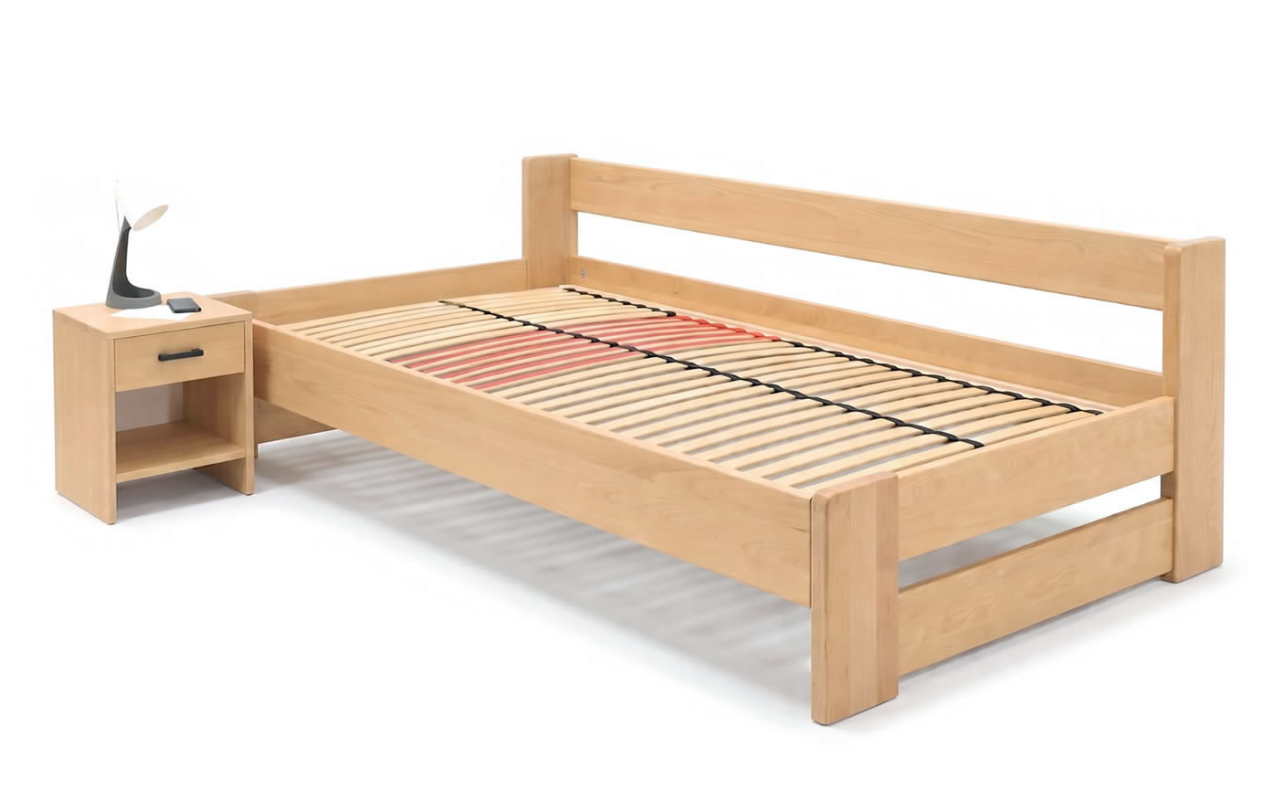 Montáž postele Miva s dlouhým bočním čelem