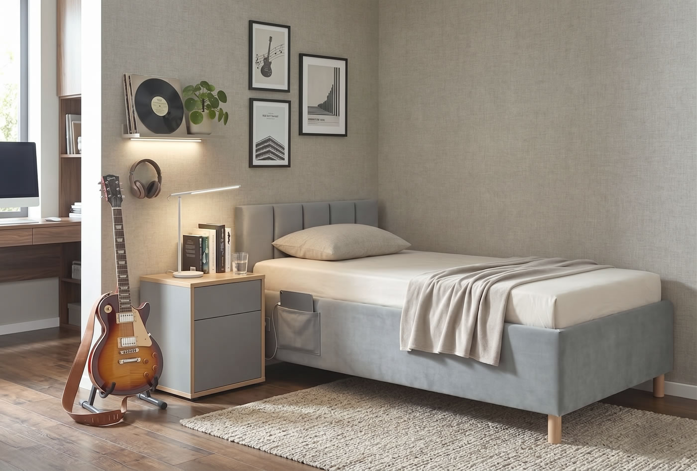 Úložný prostor postele Dock 2