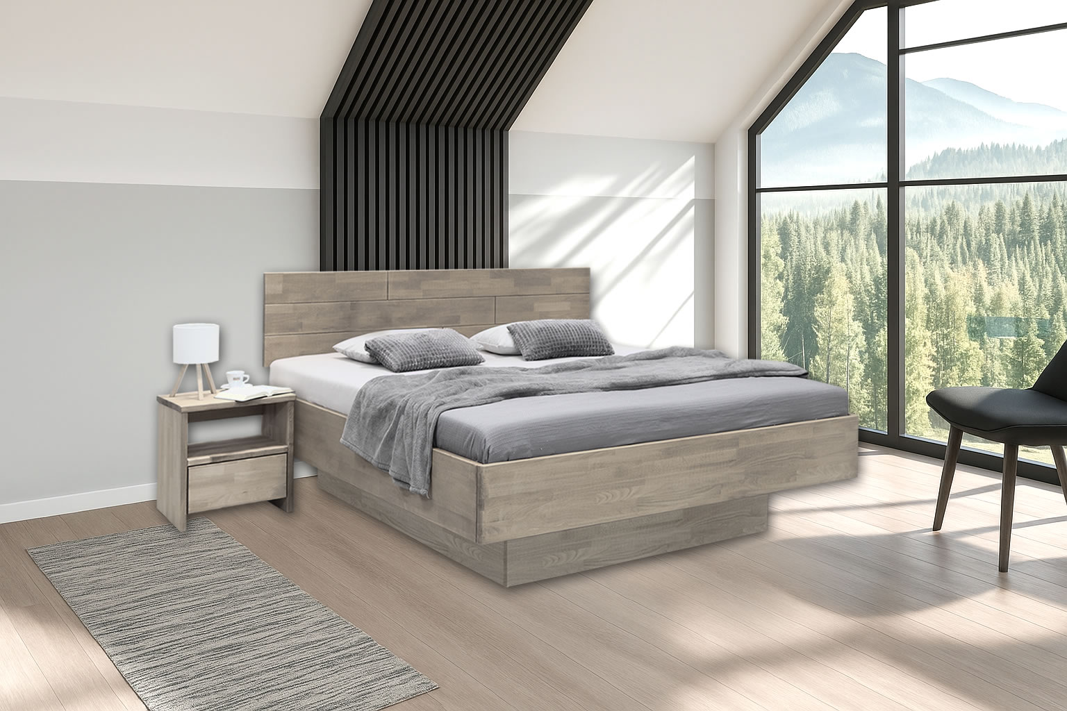 Test úložné postele Baron