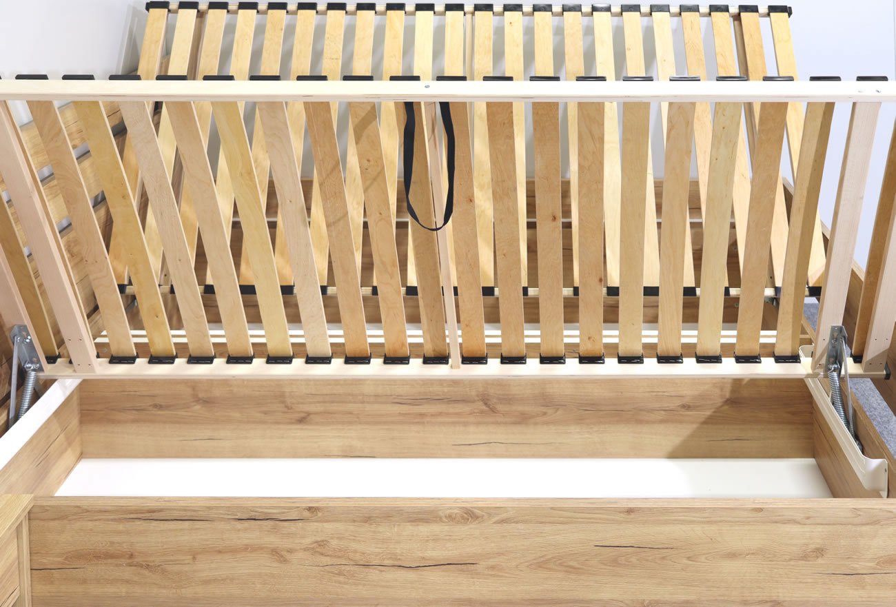 Úložný prostor manželské postele MALAGA