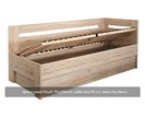 Postel s úložným prostorem Elias 90x200 Postel s úložným prostorem Elias 90x200
