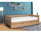 Postel s vyklápěcím roštem Darvin 90x200, masiv buk Postel s vyklápěcím roštem Darvin 90x200, masiv buk