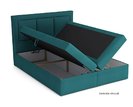 stor postel boxspring CS34013, s matrací a úložným prostorem, 180x200 cm stor postel boxspring CS34013, s matrací a úložným prostorem, 180x200 cm