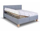 Čalouněná postel Satray, s roštem úložným prostorem Čalouněná postel Satray, s roštem úložným prostorem
