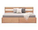 Rozkládací postel s úložným prostorem FLEXO - bez čel, masiv buk Rozkládací postel s úložným prostorem FLEXO - bez čel, masiv buk