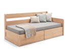 Rozkládací postel s úložným prostorem FLEXO - Pravá, masiv buk Rozkládací postel s úložným prostorem FLEXO - Pravá, masiv buk