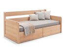 Rozkládací postel s úložným prostorem FLEXO - Pravá, masiv buk Rozkládací postel s úložným prostorem FLEXO - Pravá, masiv buk