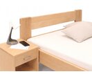 Zvýšená postel jednolůžko MIVA, 120x200, masiv buk Zvýšená postel jednolůžko MIVA, 120x200, masiv buk