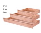 Úložný prostor 1/2, masiv buk, 20 cm Úložný prostor 1/2, masiv buk, 20 cm