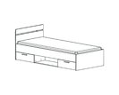 Zvýšená  postel s úložným prostorem Michigan 90x200, lamino Zvýšená  postel s úložným prostorem Michigan 90x200, lamino