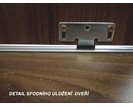 Šatní skříň s posuvnými dveřmi EVITA 12, šířka 120 cm Šatní skříň s posuvnými dveřmi EVITA 12, šířka 120 cm