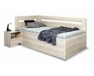 Rohová úložná postel Richardo 90x200, levá Rohová úložná postel Richardo 90x200, levá