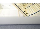 Zvýšená čalouněná postel s úložným prostorem Lyoneta, 120x200, světle šedá Zvýšená čalouněná postel s úložným prostorem Lyoneta, 120x200, světle šedá