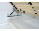 Zvýšená válenda s úložným prostorem Roneta, 140x200, bílá Zvýšená válenda s úložným prostorem Roneta, 140x200, bílá