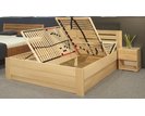 Zvýšená postel s úložným prostorem Rita, 160x200, 180x200, masiv buk Zvýšená postel s úložným prostorem Rita, 160x200, 180x200, masiv buk