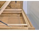 Postel s úložným prostorem Mark, 80x200, 90x200, masiv smrk Postel s úložným prostorem Mark, 80x200, 90x200, masiv smrk