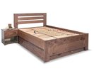 Zvýšená postel s úložným prostorem Rita, 120x200, masiv smrk Zvýšená postel s úložným prostorem Rita, 120x200, masiv smrk