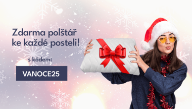 Zdravotní polštář ZDARMA ke každé objednávce postele! Zdravotní polštář ZDARMA ke každé objednávce postele!
