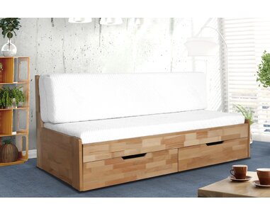 Rozkládací postel Gabriel přírodní barva Rozkládací postel Gabriel přírodní barva