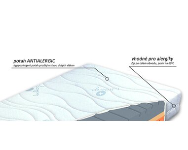 Potah ortopedické matrace Ergostretch Potah ortopedické matrace Ergostretch