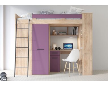 vera-dub-sonoma-fialova-leve provedeni pohled zepredu vera-dub-sonoma-fialova-leve provedeni pohled zepredu