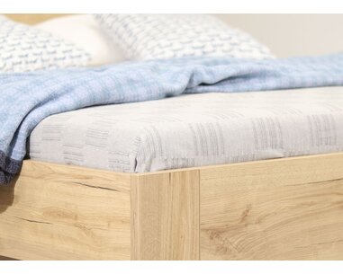 Manželská postel z lamina OTO Manželská postel z lamina OTO