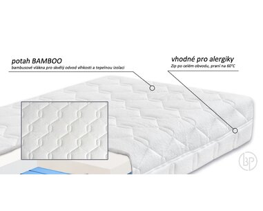 Matrace Dia Visco HI, 24cm - potah Matrace Dia Visco HI, 24cm - potah