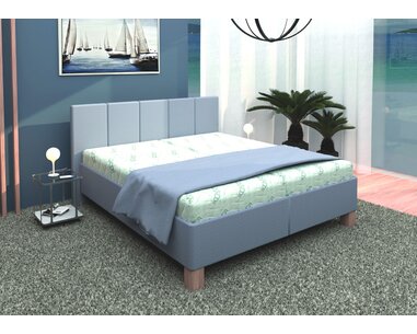 Čalouněná postel Satray, s roštem úložným prostorem Čalouněná postel Satray, s roštem úložným prostorem