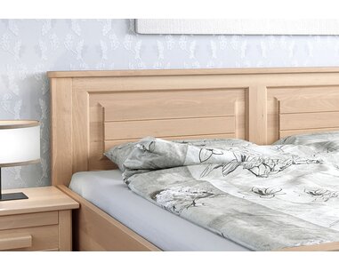 Detail - čelo postel z masivu Martina Detail - čelo postel z masivu Martina