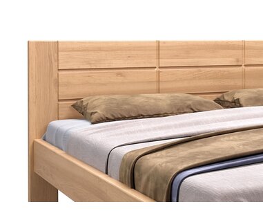 Detail - čelo dvoulůžko Nero Detail - čelo dvoulůžko Nero