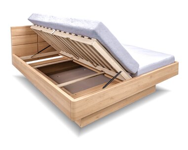 Postel FENIX - detail úložného prostoru Postel FENIX - detail úložného prostoru