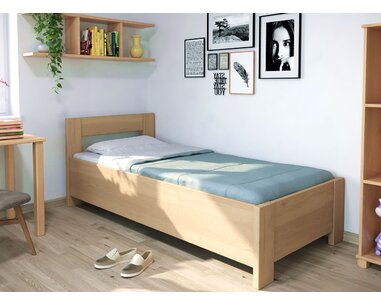 Pohled - postel jednolůžko Ela Pohled - postel jednolůžko Ela