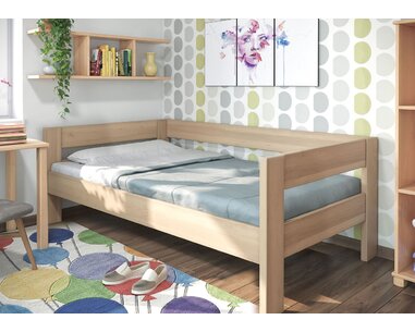 Postel jednolůžko Ela s čely Postel jednolůžko Ela s čely