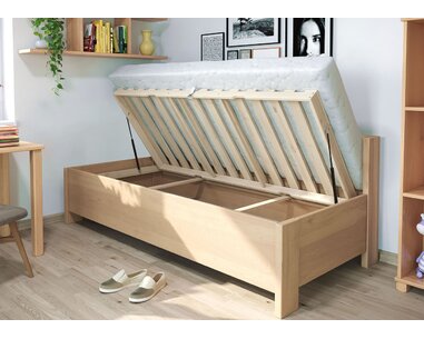 Postel jednolůžko Ela bez čel Postel jednolůžko Ela bez čel