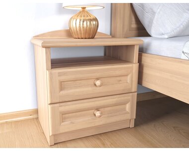 Noční stolek dvouzásuvkový Vanesa Noční stolek dvouzásuvkový Vanesa