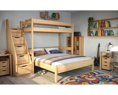 Postel Junior se schody 7 Postel Junior se schody 7