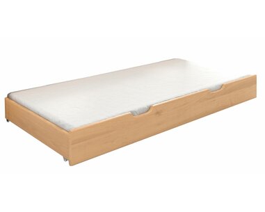 Přistýlka pod postele JUNIOR, masiv buk  Přistýlka pod postele JUNIOR, masiv buk