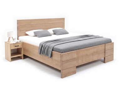 Vysoká dřevěná postel s úložným prostorem Diplomat Vysoká dřevěná postel s úložným prostorem Diplomat