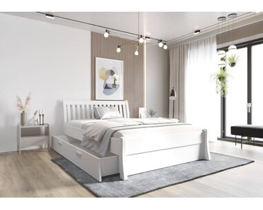 Dřevěná postel Nordica Dřevěná postel Nordica