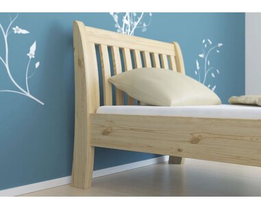 Dřevěná postel Nordica - detail Dřevěná postel Nordica - detail