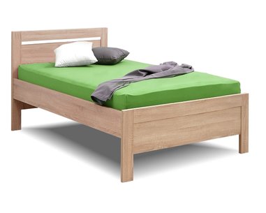 Zvýšená postel jednolůžko KARLO, lamino Zvýšená postel jednolůžko KARLO, lamino