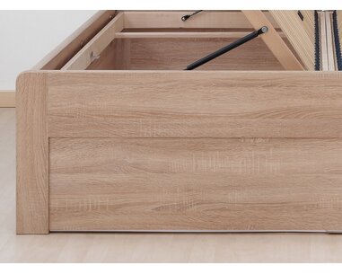 Válenda s úložným prostorem MARIKA - oblá, lamino, 160x200, 180x200 cm, boční výklop Válenda s úložným prostorem MARIKA - oblá, lamino, 160x200, 180x200 cm, boční výklop