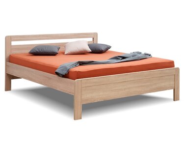 Manželská postel dvojlůžko KARLO - oblé, lamino, 160x200, 180x200 cm Manželská postel dvojlůžko KARLO - oblé, lamino, 160x200, 180x200 cm