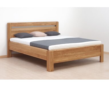 Zvýšená postel z masivu ADRIANA, masiv dub Zvýšená postel z masivu ADRIANA, masiv dub