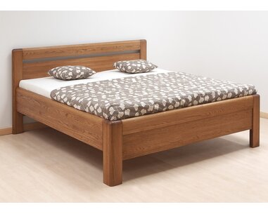 Zvýšená postel z masivu ADRIANA, masiv dub Zvýšená postel z masivu ADRIANA, masiv dub