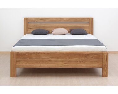 Zvýšená postel z masivu ADRIANA, masiv dub Zvýšená postel z masivu ADRIANA, masiv dub