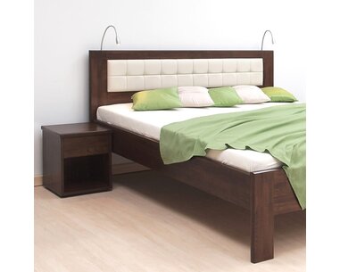 Noční stolek se zásuvkou Úzký, masiv buk cink jádrový Noční stolek se zásuvkou Úzký, masiv buk cink jádrový