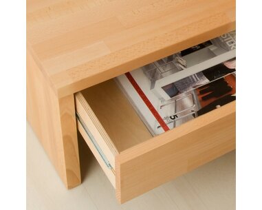 Noční stolek Klasik, masiv buk cink Noční stolek Klasik, masiv buk cink