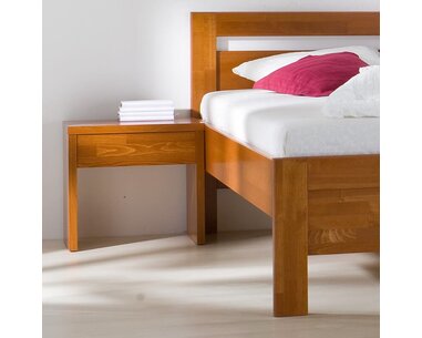 Noční stolek Klasik, masiv buk cink Noční stolek Klasik, masiv buk cink