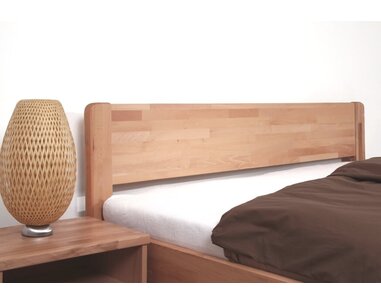 Postel Sofi - oblá, 160x200, 180x200, masiv buk cink jádrový Postel Sofi - oblá, 160x200, 180x200, masiv buk cink jádrový